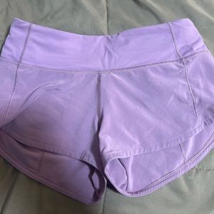 Size 0 Lululemon Speed ups 2.5 in
